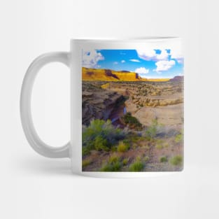 Horseshoe Bend in the Desert, UT-95 Utah Mug